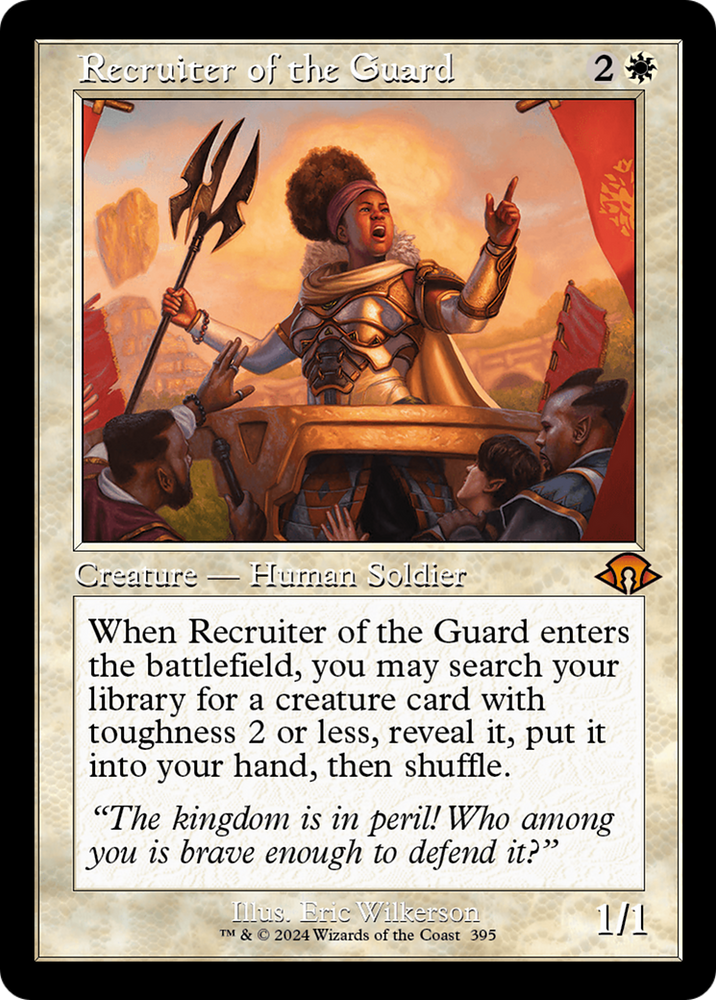 Recruiter of the Guard (Retro) [Modern Horizons 3] Magic: The Gathering