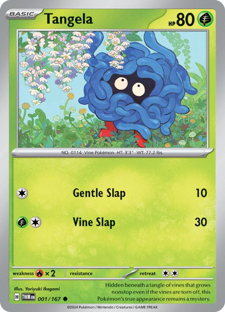 Tangela (001/167) [Scarlet & Violet: Twilight Masquerade] Pokémon