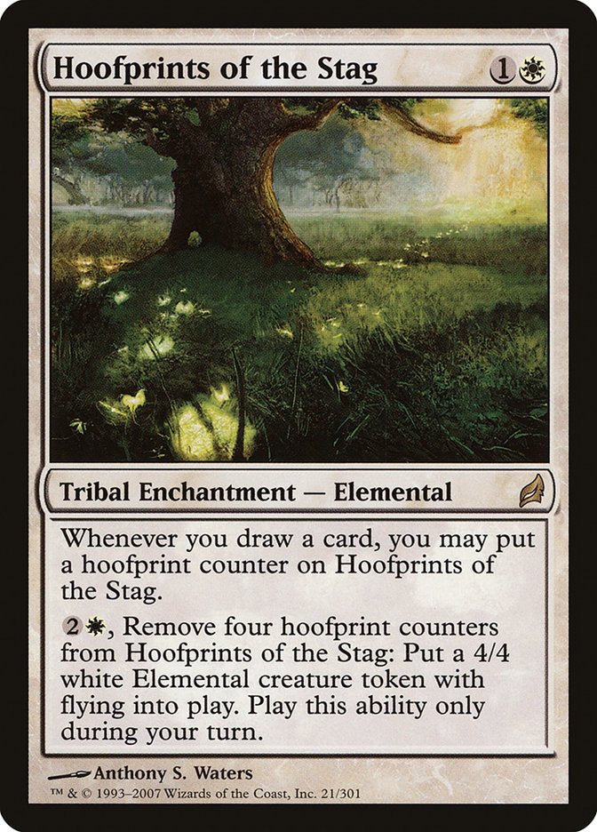 Hoofprints of the Stag [Lorwyn] Magic: The Gathering