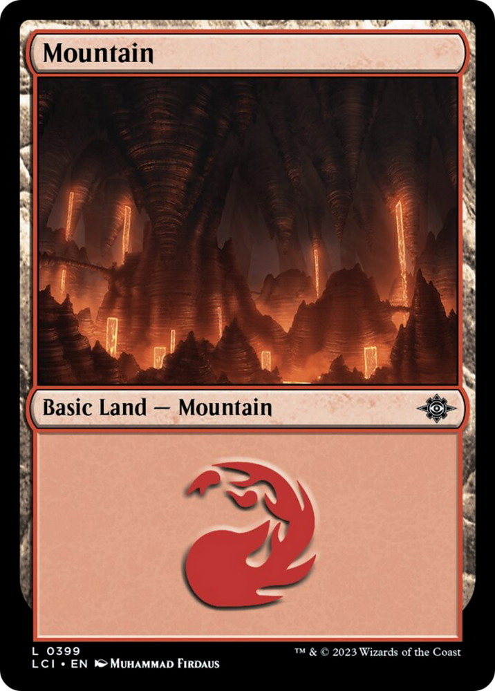 Mountain (0399) [The Lost Caverns of Ixalan] Magic: The Gathering