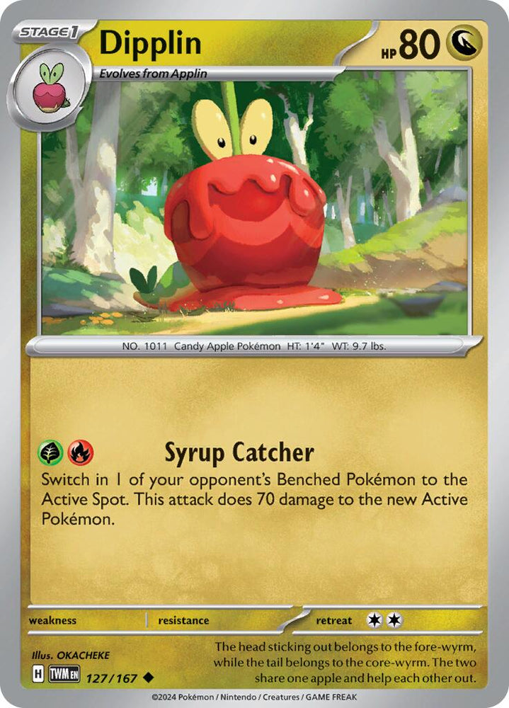 Dipplin (127/167) [Scarlet & Violet: Twilight Masquerade] Pokémon