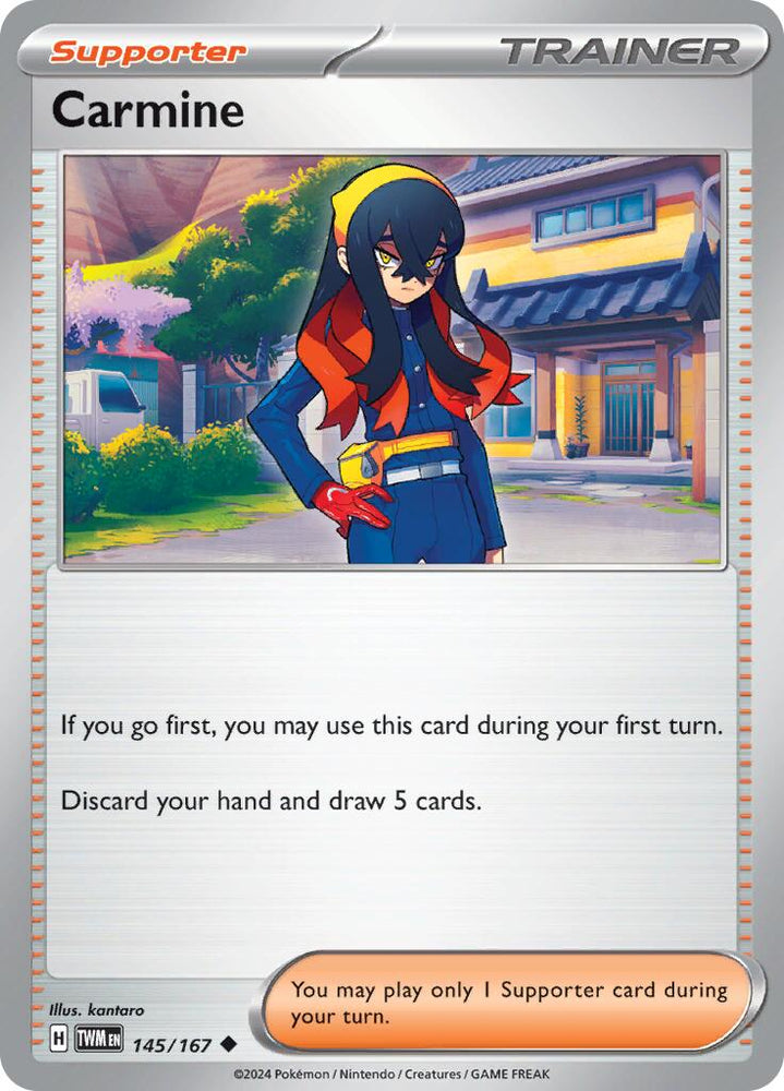 Carmine (145/167) [Scarlet & Violet: Twilight Masquerade] Pokémon