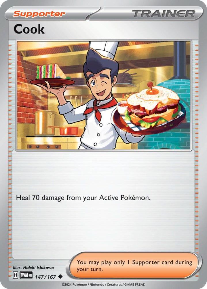 Cook (147/167) [Scarlet & Violet: Twilight Masquerade] Pokémon