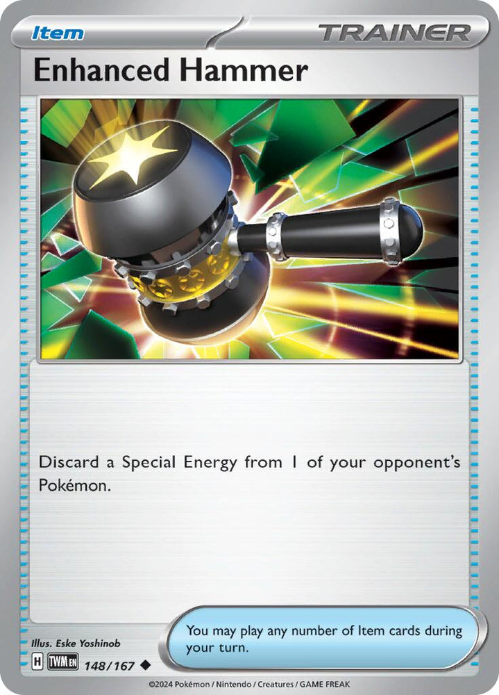 Enhanced Hammer (148/167) [Scarlet & Violet: Twilight Masquerade] Pokémon