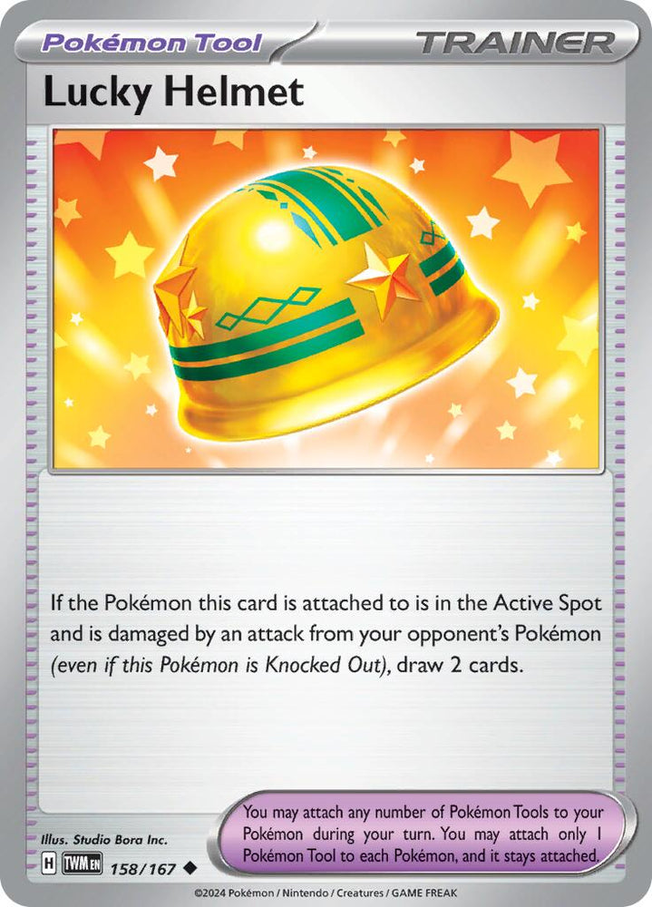 Lucky Helmet (158/167) [Scarlet & Violet: Twilight Masquerade] Pokémon