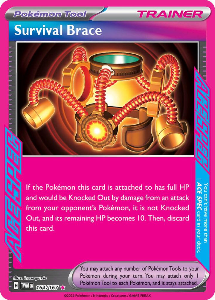 Survival Brace (164/167) [Scarlet & Violet: Twilight Masquerade] Pokémon