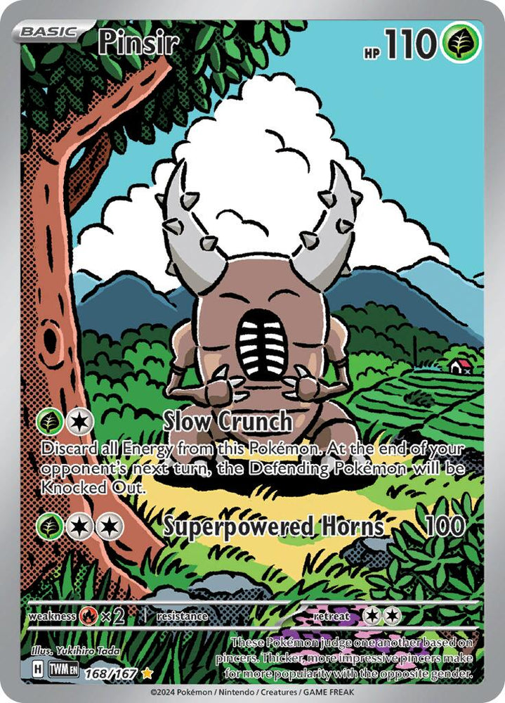 Pinsir (168/167) [Scarlet & Violet: Twilight Masquerade] Pokémon