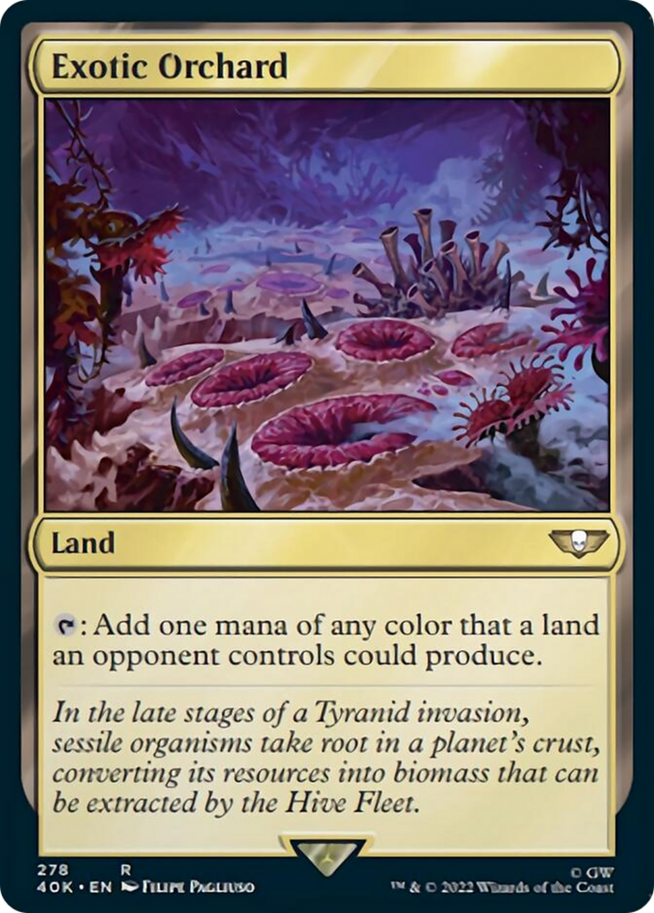 Exotic Orchard [Warhammer 40,000] Magic: The Gathering