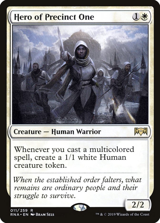 Hero of Precinct One [Ravnica Allegiance] Magic: The Gathering