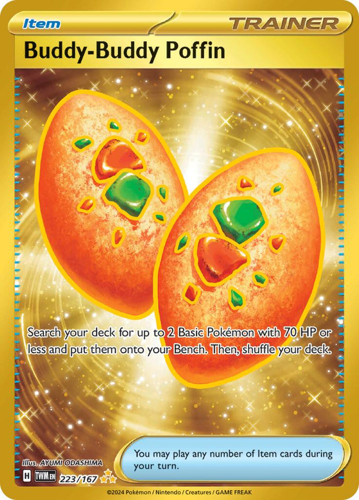 Buddy-Buddy Poffin (223/167) [Scarlet & Violet: Twilight Masquerade] Pokémon