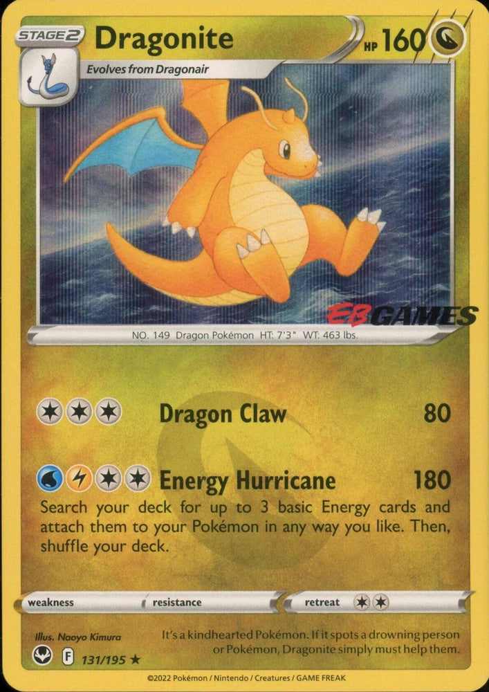 Dragonite (131/195) (EB Games Exclusive) [Miscellaneous Cards] Pokémon