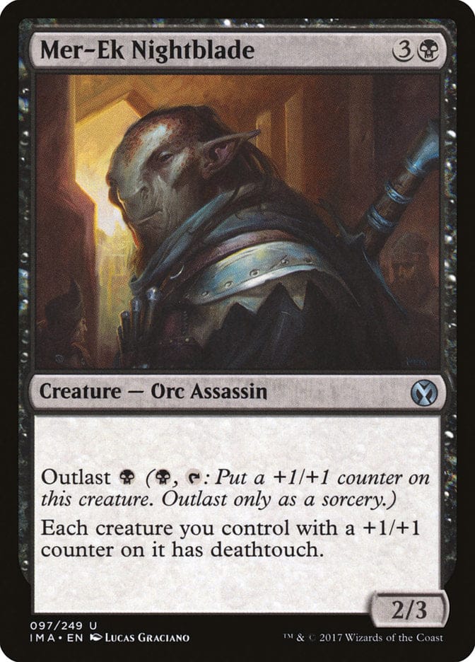 Mer-Ek Nightblade [Iconic Masters] Magic: The Gathering