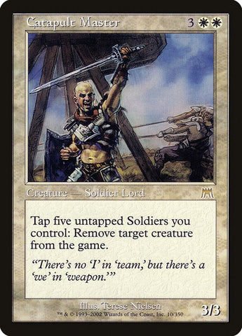 Catapult Master [Onslaught] Magic: The Gathering