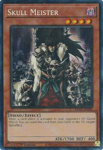 Skull Meister (PCR) [RA02-EN005] Prismatic Collector's Rare - Yugioh Cards For Your TCG Needs!