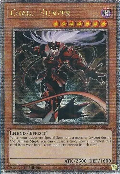 Chaos Hunter (Quarter Century Secret Rare) [RA02-EN007] Quarter Century Secret Rare - Yugioh Cards For Your TCG Needs!