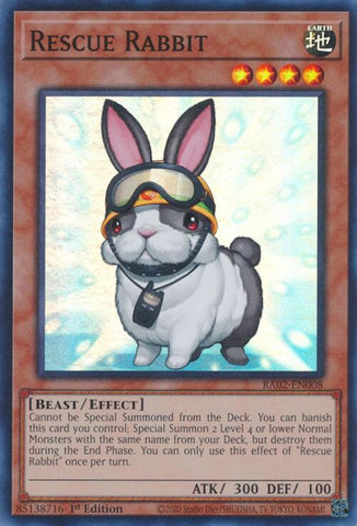 Rescue Rabbit [RA02-EN008] Super Rare - Yugioh Cards For Your TCG Needs!