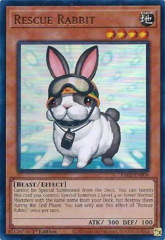 Rescue Rabbit [RA02-EN008] Ultra Rare - Yugioh Cards For Your TCG Needs!