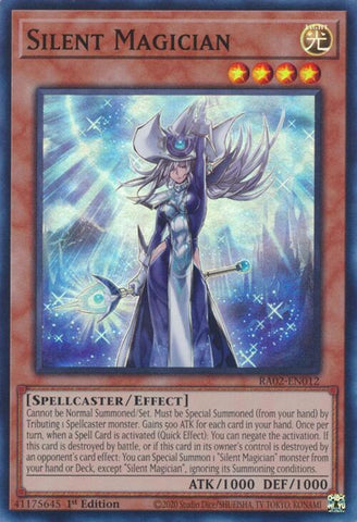 Silent Magician [RA02-EN012] Super Rare - Yugioh Cards For Your TCG Needs!