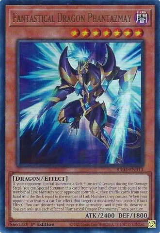 Fantastical Dragon Phantazmay (Alternate Art) [RA02-EN013] Ultra Rare - Yugioh Cards For Your TCG Needs!