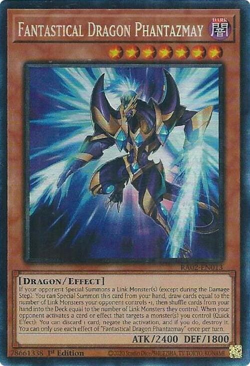 Fantastical Dragon Phantazmay (Alternate Art) [RA02-EN013] Prismatic Collector's Rare - Yugioh Cards For Your TCG Needs!