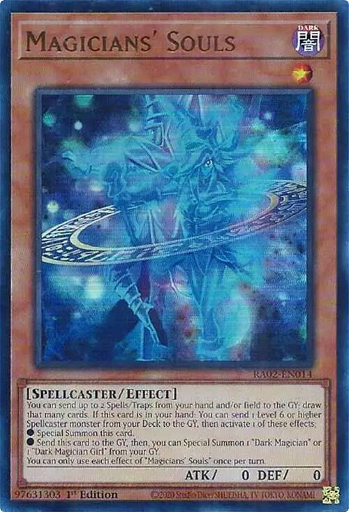 Magicians' Souls [RA02-EN014] Ultra Rare - Yugioh Cards For Your TCG Needs!