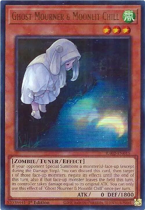 Ghost Mourner & Moonlit Chill (Alternate Art) [RA02-EN015] Ultra Rare - Yugioh Cards For Your TCG Needs!