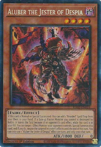 Aluber the Jester of Despia [RA02-EN016] Prismatic Collector's Rare - Yugioh Cards For Your TCG Needs!