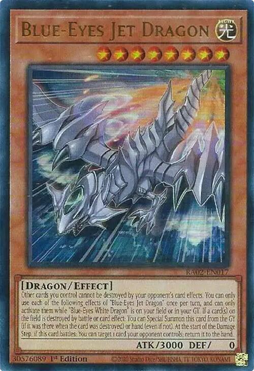 Blue-Eyes Jet Dragon [RA02-EN017] Ultra Rare - Yugioh Cards For Your TCG Needs!