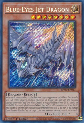 Blue-Eyes Jet Dragon (Secret Rare) [RA02-EN017] - Yugioh Cards For Your TCG Needs!