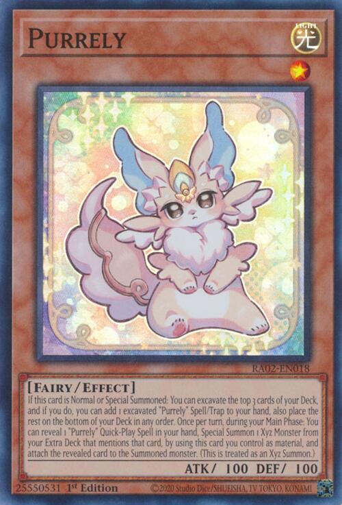 Purrely [RA02-EN018] Super Rare - Yugioh Cards For Your TCG Needs!