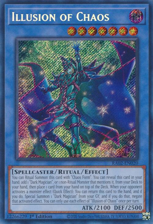 Illusion of Chaos (Secret Rare) [RA02-EN020] - Yugioh Cards For Your TCG Needs!