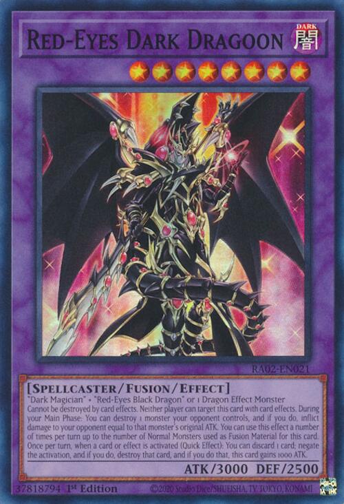 Red-Eyes Dark Dragoon [RA02-EN021] Super Rare - Yugioh Cards For Your TCG Needs!