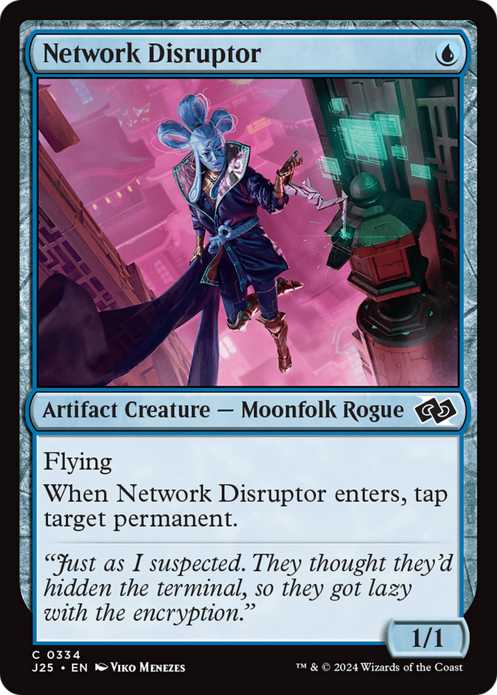Network Disruptor [Foundations Jumpstart] Magic: The Gathering