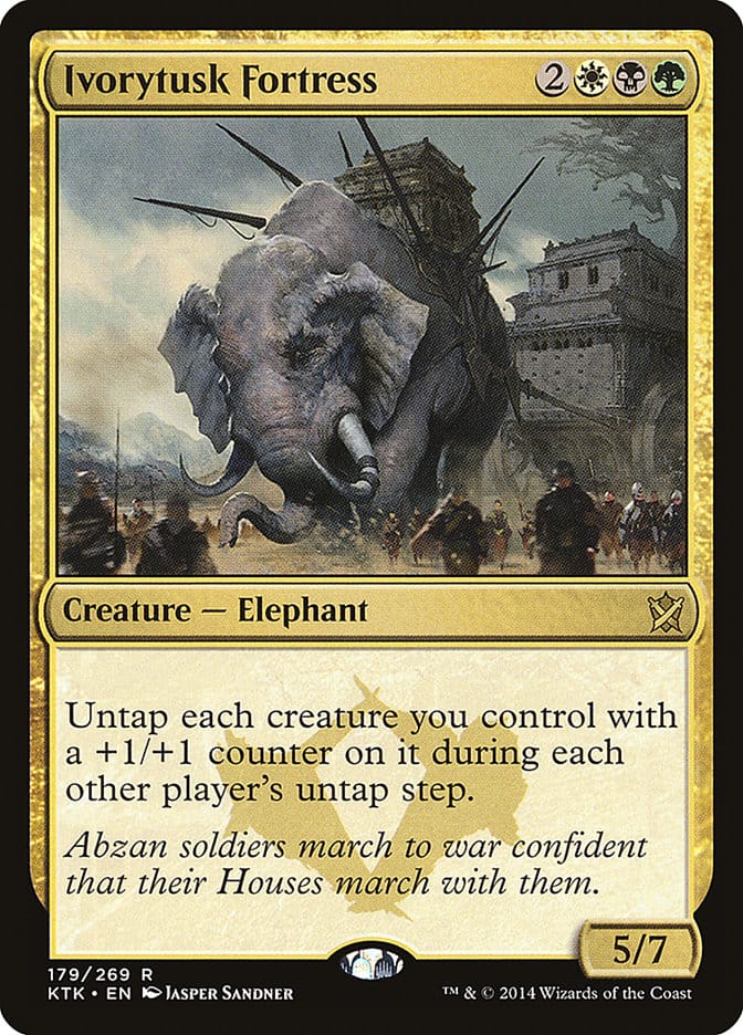 Ivorytusk Fortress [Khans of Tarkir] Magic: The Gathering