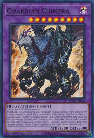 Guardian Chimera [RA02-EN023] Super Rare - Yugioh Cards For Your TCG Needs!