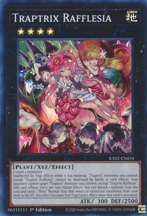 Traptrix Rafflesia [RA02-EN034] Super Rare - Yugioh Cards For Your TCG Needs!