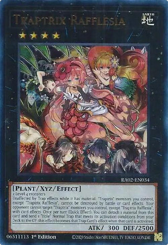 Traptrix Rafflesia (UR) [RA02-EN034] Ultra Rare - Yugioh Cards For Your TCG Needs!