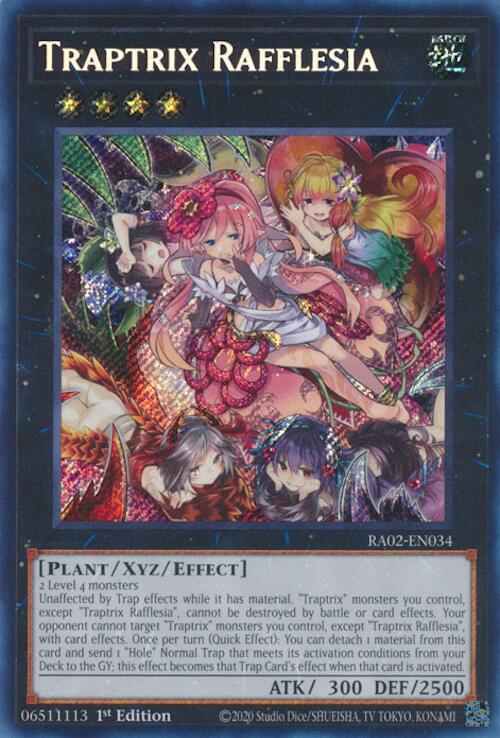 Traptrix Rafflesia (Secret Rare) [RA02-EN034] Secret Rare  - Yugioh Cards For Your TCG Needs!