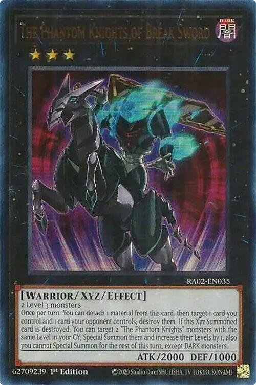 The Phantom Knights of Break Sword (UR) [RA02-EN035] Ultra Rare - Yugioh Cards For Your TCG Needs!