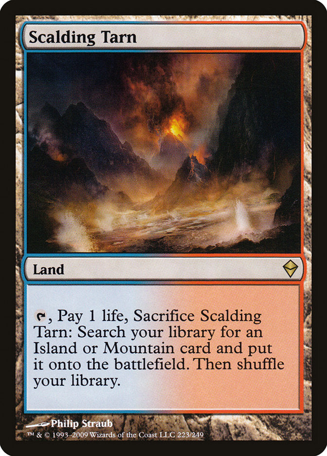 Scalding Tarn [Zendikar] Magic: The Gathering