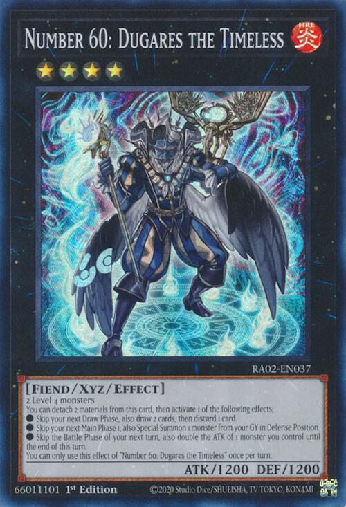 Number 60: Dugares the Timeless [RA02-EN037] Super Rare - Yugioh Cards For Your TCG Needs!