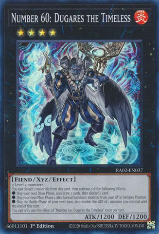 Number 60: Dugares the Timeless [RA02-EN037] Super Rare - Yugioh Cards For Your TCG Needs!