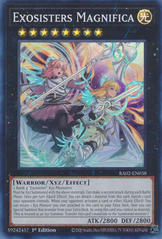 Exosisters Magnifica [RA02-EN038] Super Rare - Yugioh Cards For Your TCG Needs!