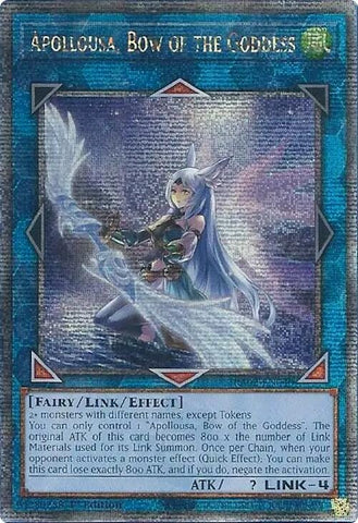 Apollousa, Bow of the Goddess (Alternate Art) (Quarter Century Secret Rare) [RA02-EN040] Quarter Century Secret Rare - Yugioh Cards For Your TCG Needs!