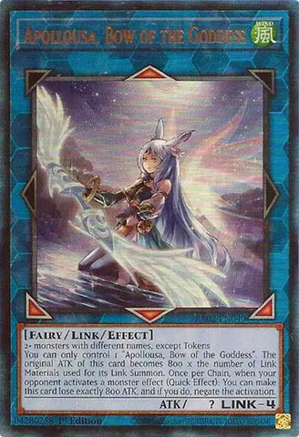 Apollousa, Bow of the Goddess (Alternate Art) (PUR) [RA02-EN040] Prismatic Ultimate Rare - Yugioh Cards For Your TCG Needs!