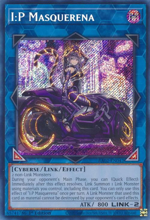 I:P Masquerena (Alternate Art) [RA02-EN042] Secret Rare - Yugioh Cards For Your TCG Needs!