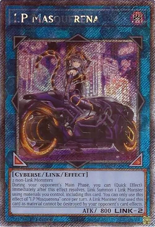I:P Masquerena (Alternate Art) (Platinum Secret Rare) [RA02-EN042] - Yugioh Cards For Your TCG Needs!