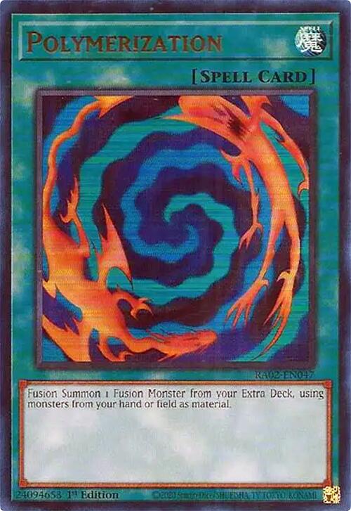 Polymerization (UR) [RA02-EN047] Ultra Rare - Yugioh Cards For Your TCG Needs!