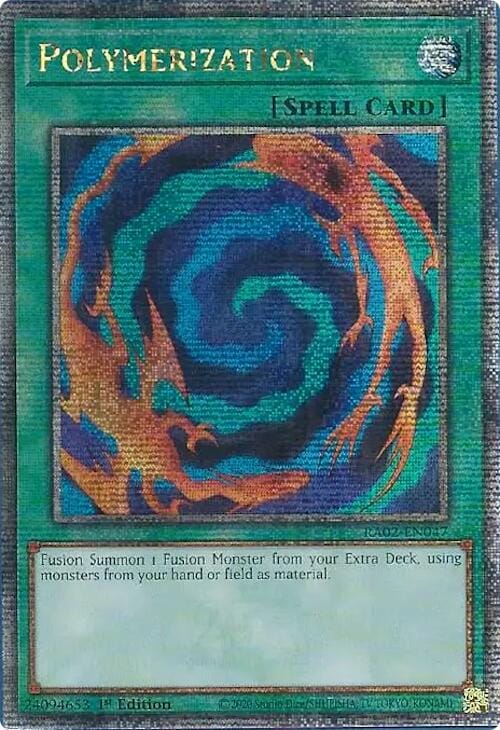Polymerization (Quarter Century Secret Rare) [RA02-EN047] - Yugioh Cards For Your TCG Needs!