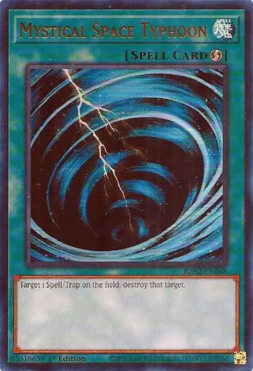 Mystical Space Typhoon (UR) [RA02-EN048] Ultra Rare - Yugioh Cards For Your TCG Needs!